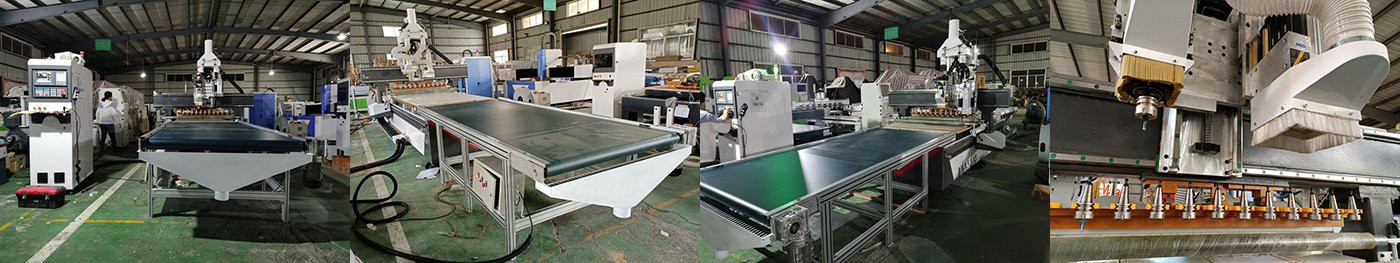 Auto Nesting Furniture Production Line For Cabinet manufacturers