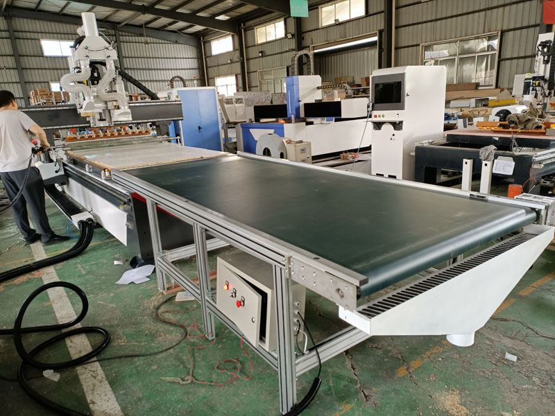 auto loading unloading atc cnc router 