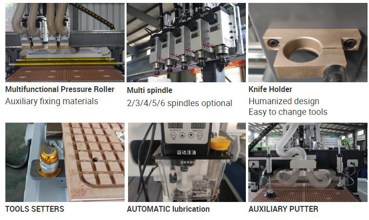 four process cnc router 