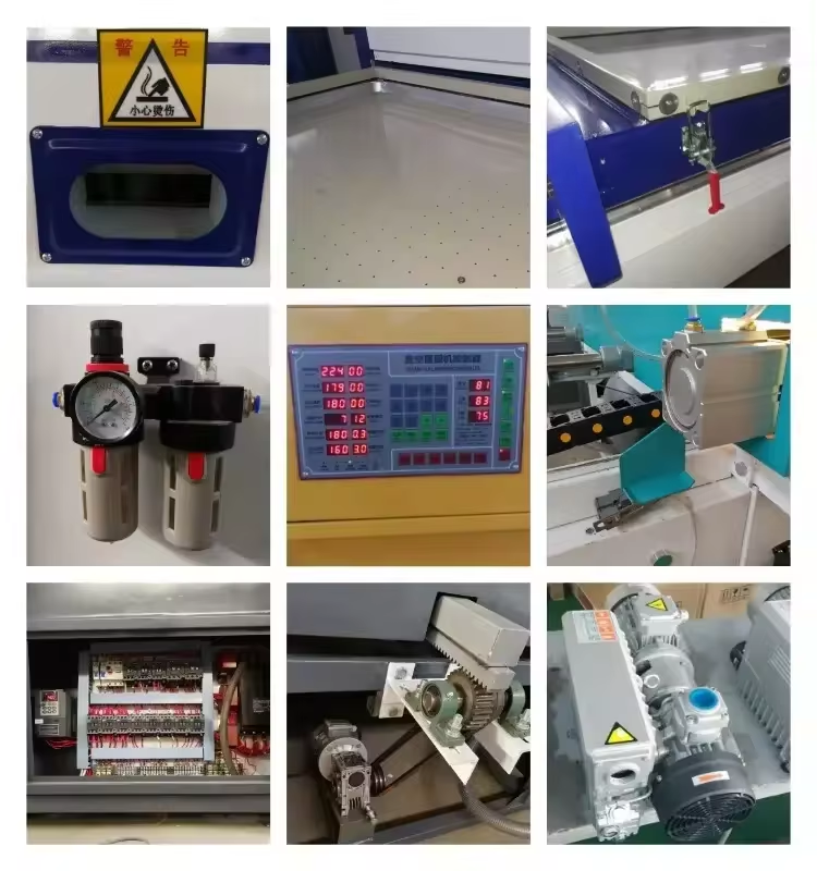 What is a dual station vacuum laminating machine and what are its performance characteristics?